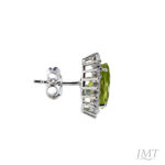 Peridot 925 Silver Earrings