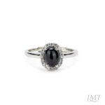 Black Star 925 Silver Ring