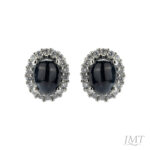 Black Star 925 Silver Earrings