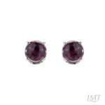 Rhodolite Garnet 925 Silver   Earrings