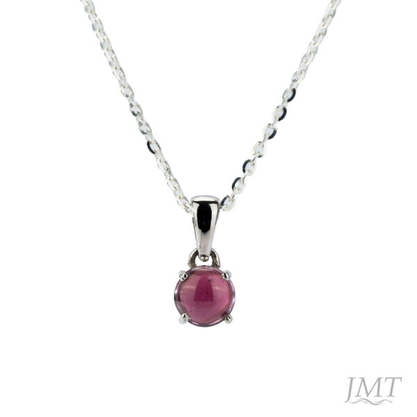 Rhodolite Garnet 925 Silver   Pendant