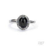 Black Star 925 Silver Ring