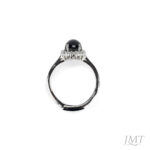 Black Star 925 Silver Ring