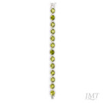 Peridot 925 Silver Bracelet