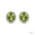 Peridot 925 Silver Earrings