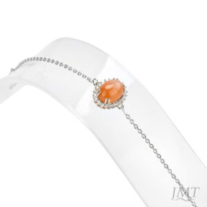 Peach Moon 925 Silver Bracelet