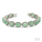 Aventurine 925 Silver Bracelet