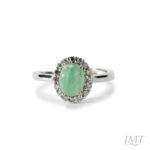 Aventurine 925 Silver Ring