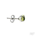 Peridot 925 Silver Earrings