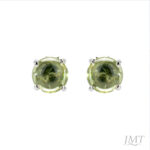 Peridot 925 Silver Earrings