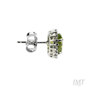 Peridot 925 Silver Earrings