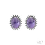 Amethyst 925 Silver Earrings