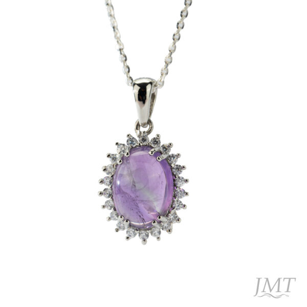 Amethyst 925 Silver Pendant