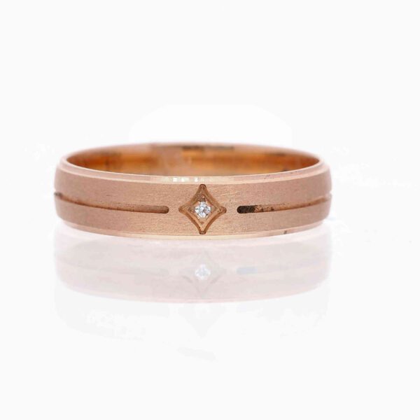 Rose Gold Ring For Men | 18k Gold Ring