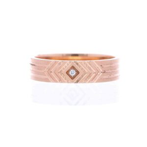 Rose Gold Ring For Men | 18k Gold Ring