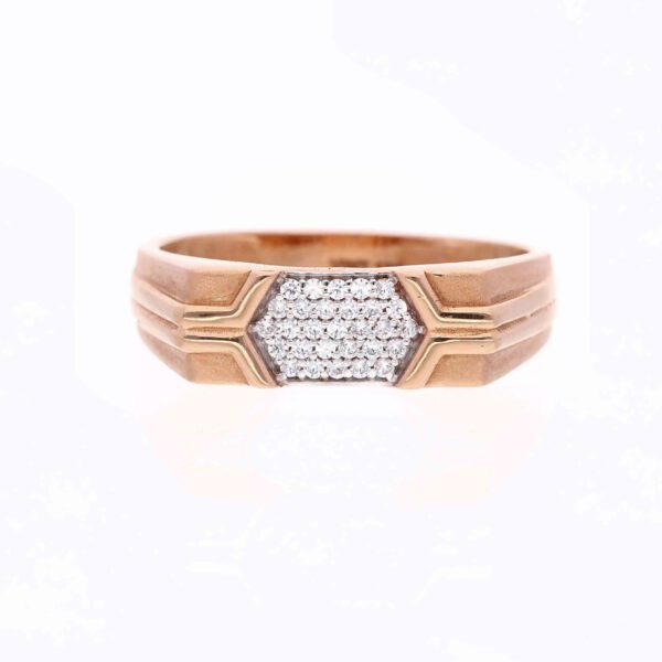 Rose Gold Ring For Men | 18k Gold Ring