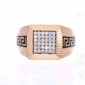 Rose Gold Ring For Men | 18k Gold Ring