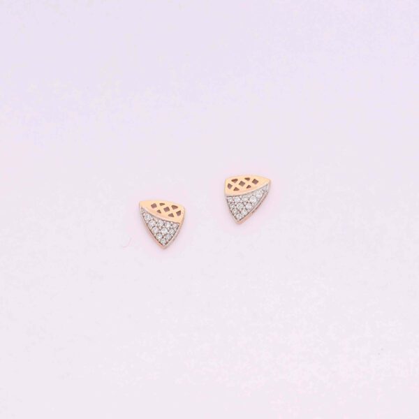 Rose Gold Ear Ring | 18k Gold Earrings