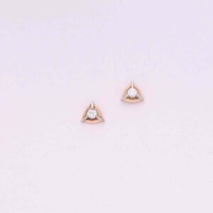 Rose Gold Ear Ring | 18k Gold Earrings