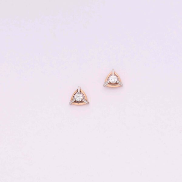 Rose Gold Ear Ring | 18k Gold Earrings