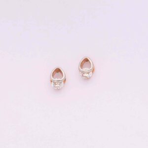 Rose Gold Ear Ring | 18k Gold Earrings