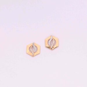 Rose Gold Ear Ring | 18k Gold Earrings