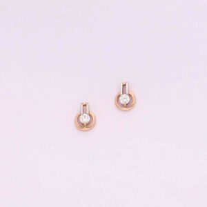 Rose Gold Ear Ring | 18k Gold Earrings