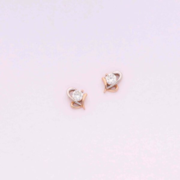 Rose Gold Ear Ring | 18k Gold Earrings