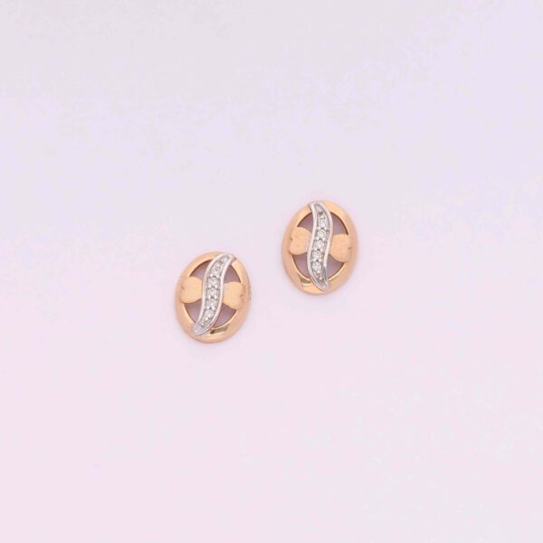 Rose Gold Ear Ring | 18k Gold Earrings