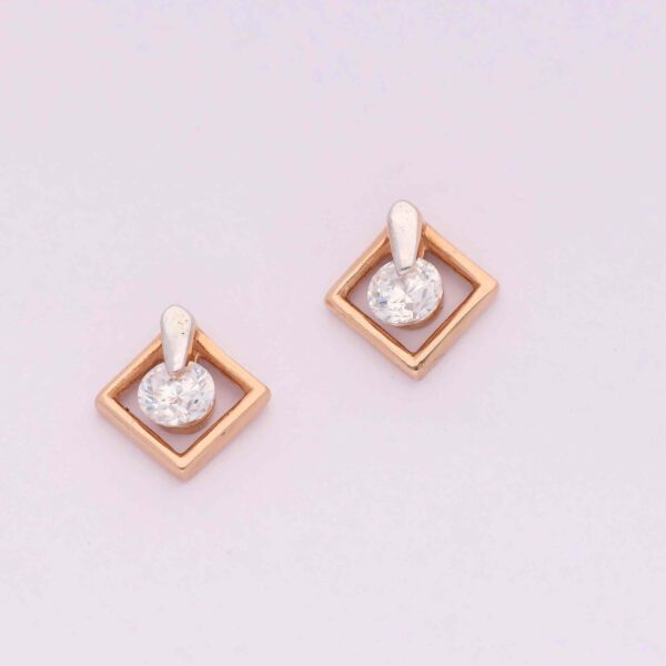 Rose Gold Ear Ring | 18k Gold Earrings