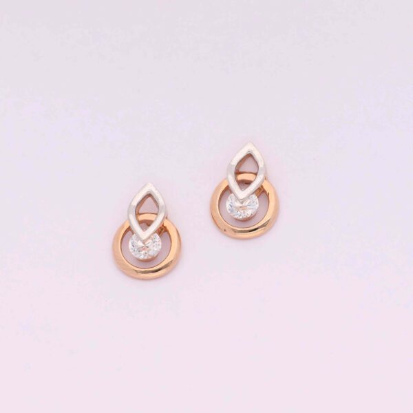 Rose Gold Ear Ring | 18k Gold Earrings