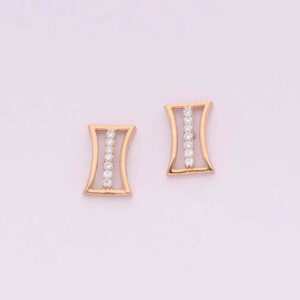 Rose Gold Ear Ring | 18k Gold Earrings