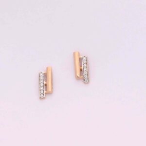 Rose Gold Ear Ring | 18k Gold Earrings