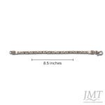 925 Men's Antique Silver Bracelet |JMT