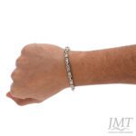 925 Men's Antique Silver Bracelet |JMT