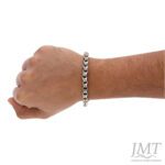 925 Men's Antique Silver Bracelet |JMT