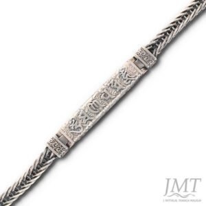 925 Men's Antique Silver Bracelet |JMT