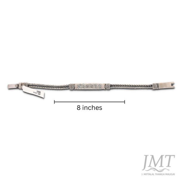 925 Men's Antique Silver Bracelet |JMT