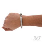 925 Men's Antique Silver Bracelet |JMT