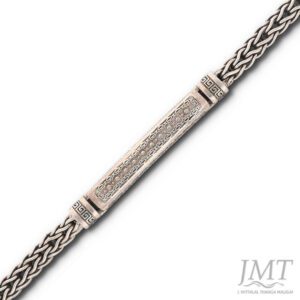 925 Men's Antique Silver Bracelet |JMT