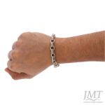 925 Men's Antique Silver Bracelet |JMT