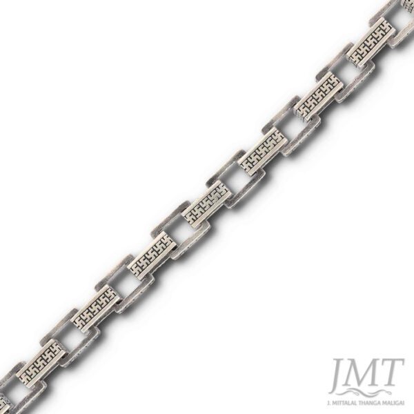 925 Men's Antique Silver Bracelet |JMT