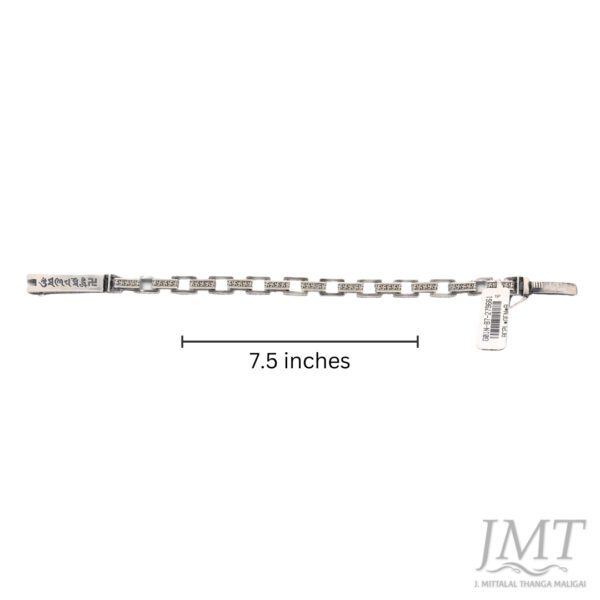 925 Men's Antique Silver Bracelet |JMT