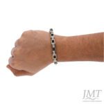 925 Men's Antique Silver Bracelet |JMT