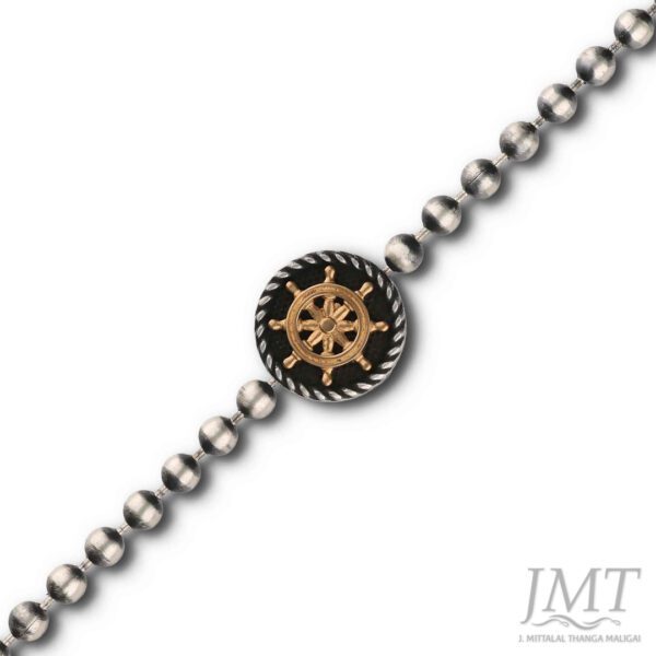 925 Men's Antique Silver Bracelet |JMT