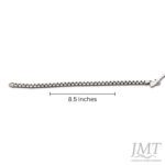 925 Men's Antique Silver Bracelet |JMT