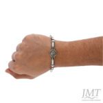 925 Men's Antique Silver Bracelet |JMT