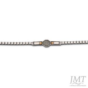 925 Men's Antique Silver Bracelet |JMT