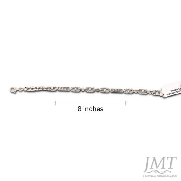 925 Men's Antique Silver Bracelet |JMT