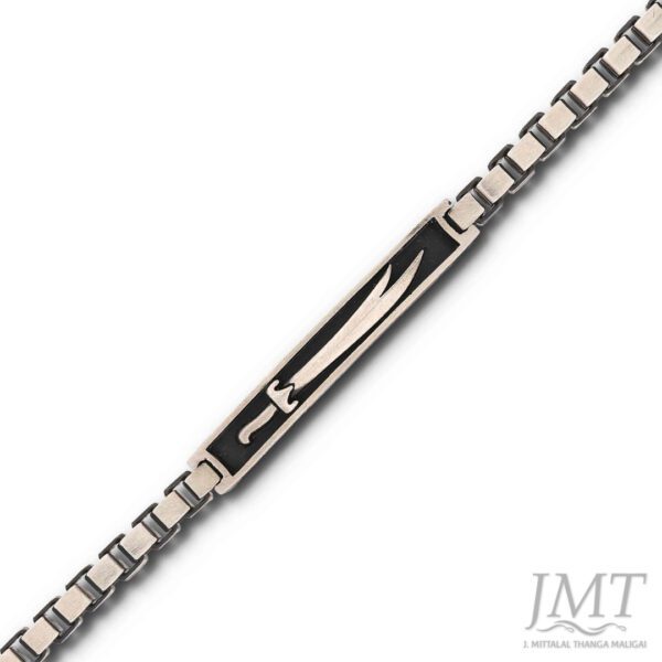 925 Men's Antique Silver Bracelet |JMT